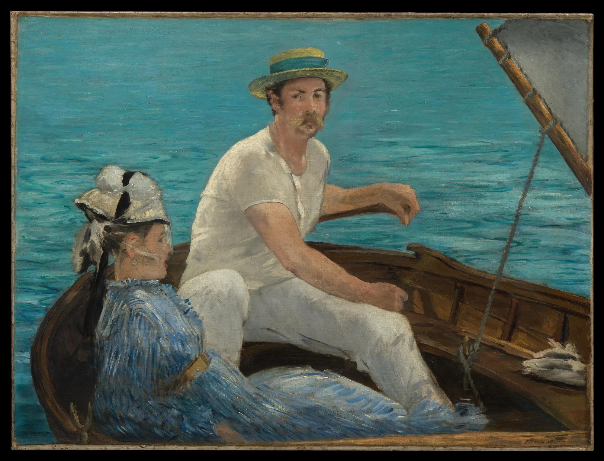 Boating by Édouard Manet