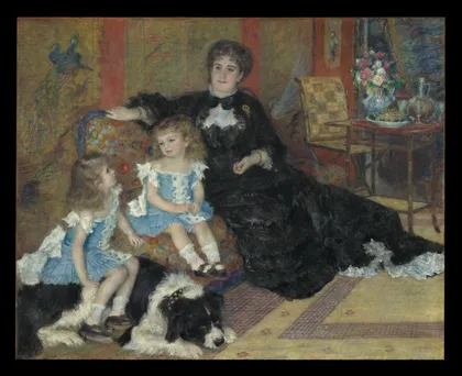 Madame Georges Charpentier and Her Children by Pierre-Auguste Renoir
