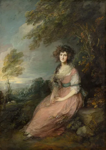 Mrs. Richard Brinsley Sheridan by Thomas Gainsborough