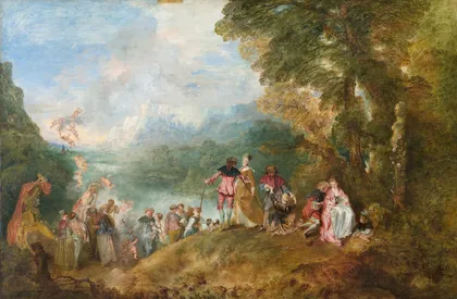 Pilgrimage to Cythera by Antoine Watteau