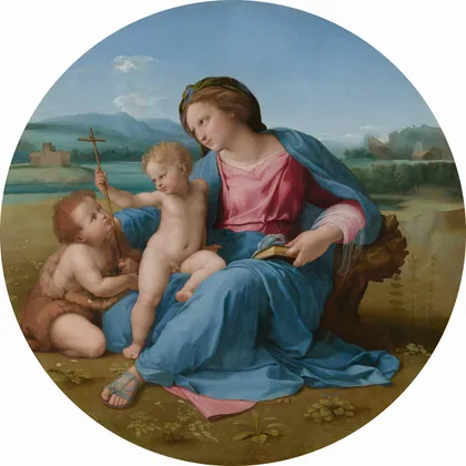 The Alba Madonna by Raphael