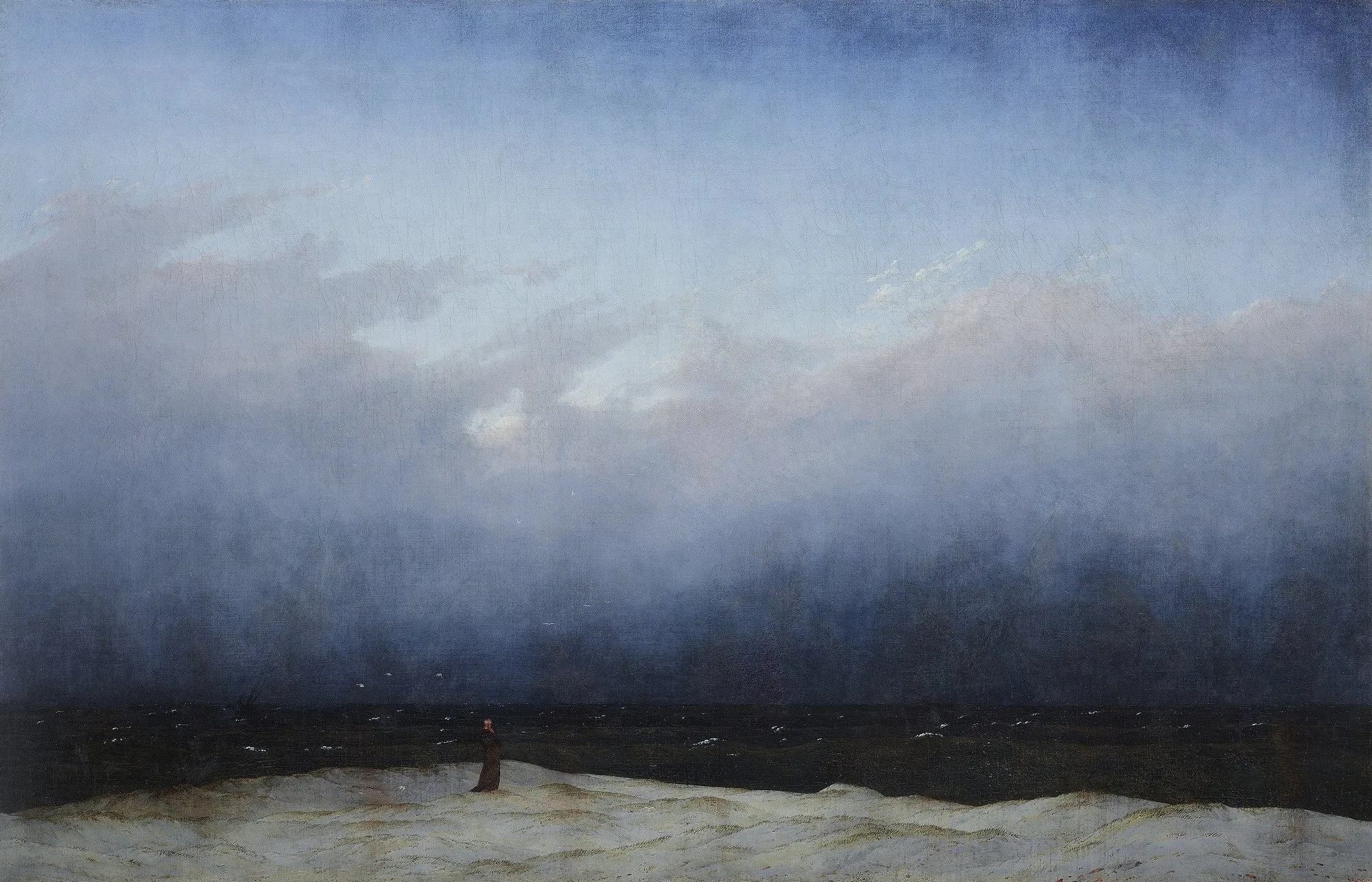 The Monk by the Sea by Caspar David Friedrich
