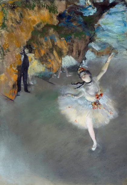 The Star by Edgar Degas