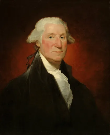 George Washington (Vaughan Portrait) by Gilbert Stuart